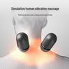 Heated Cervical Support Pillow with Massage & Neck Vertebrae Protection