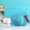 Yongfengyuan Haikuotiankong 4-Piece Ceramic Travel Tea Set