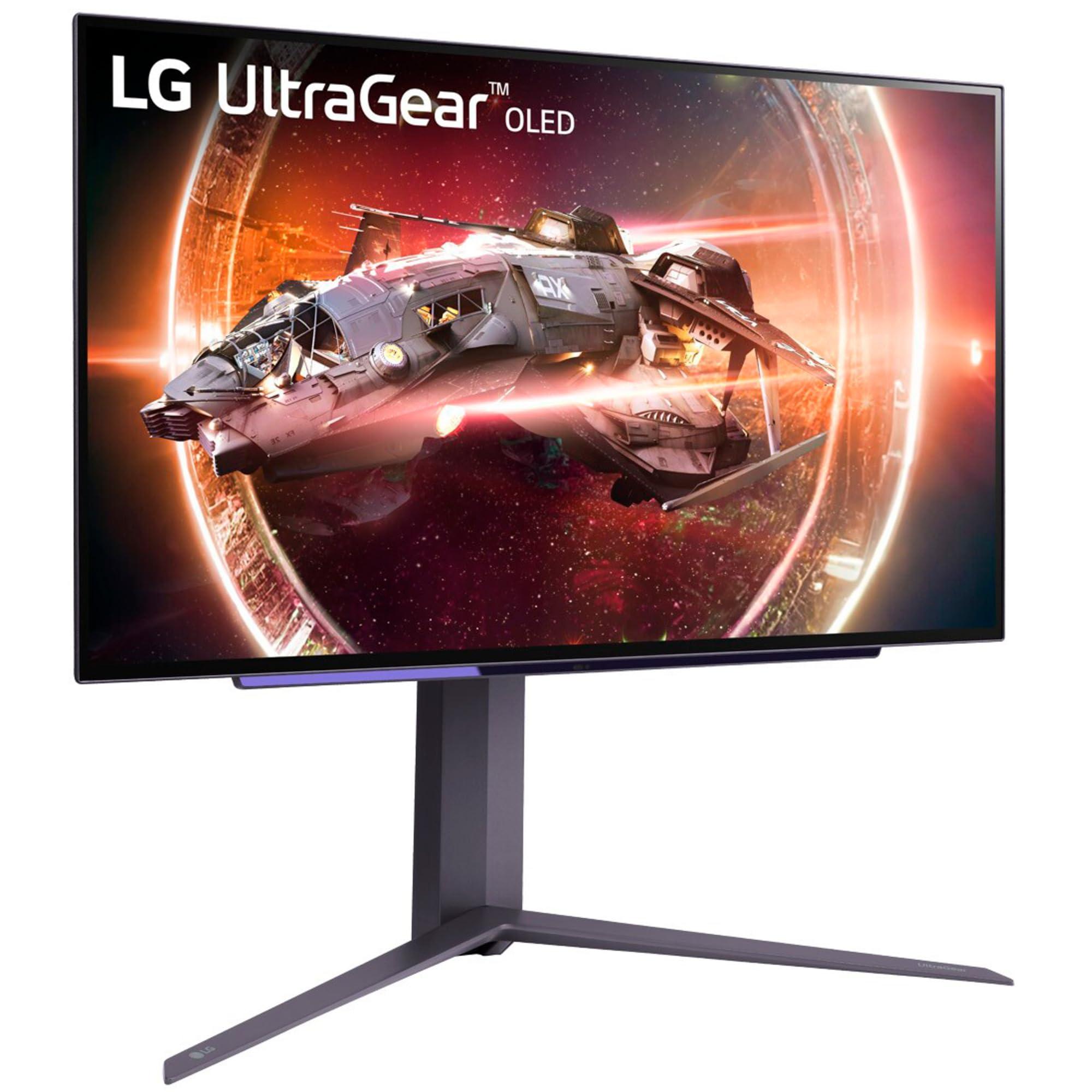 LG UltraGear 27GS95QX-B OLED Gaming-Monitor 2560x1440 Schwarz schwarz