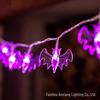 Halloween LED String Lights - Pumpkin, Spider, Ghost, Horror Decor, Marigold Colored Small Lights