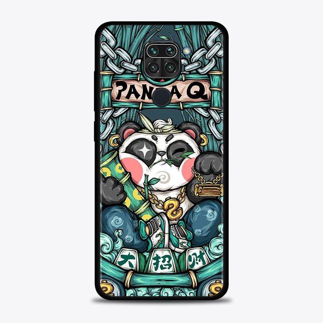 

Чехол для Xiaomi Redmi Note 11 10 9 8 7 Pro Max 9t 8t 9s, чехол для Redmi 10 9 8 9c 9a 8a 7a, забавное животное, панда, тигр, арт For Redmi Note 9 Pro