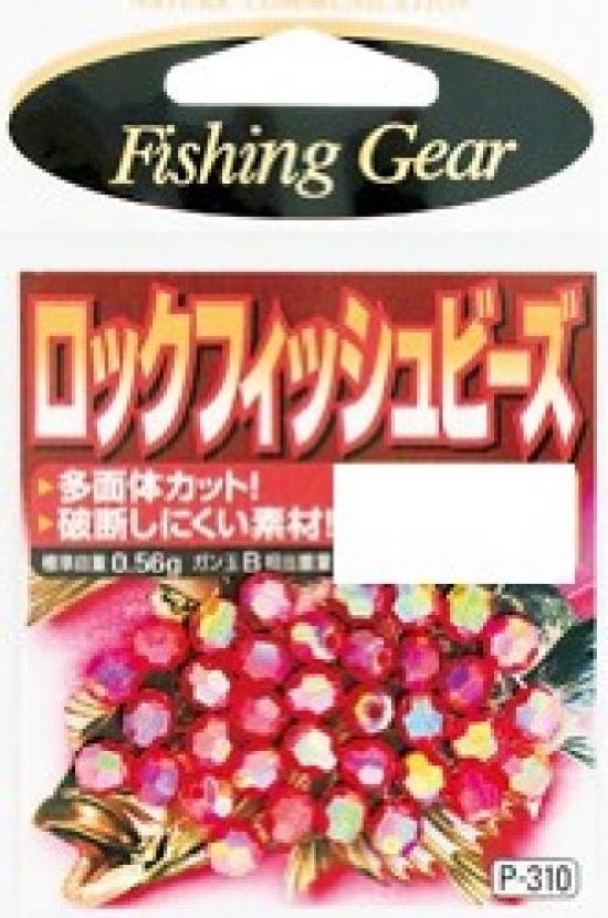 

SASAME P-310 Tool Shop Rockfish Beads, Green