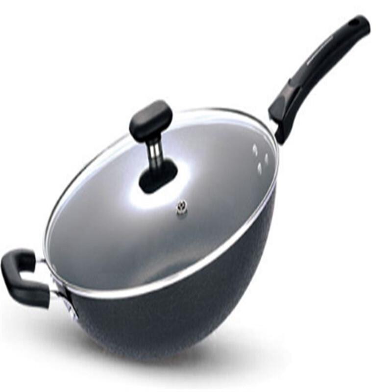 Wandehuo 34cm Traditional Iron Wok