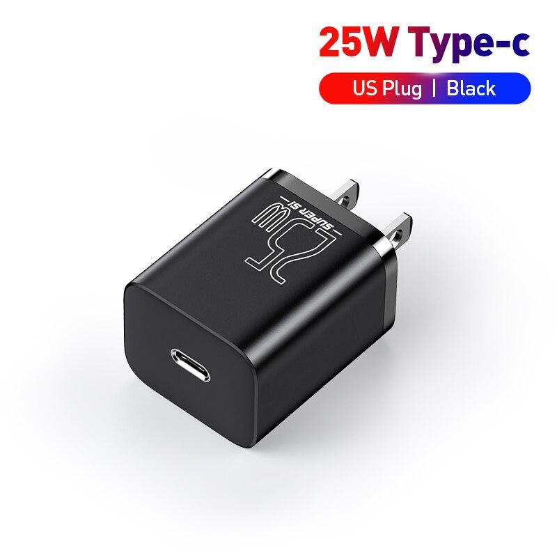 Buy Baseus USB C Charger 25W Support Type C PD Fast Charging Portable