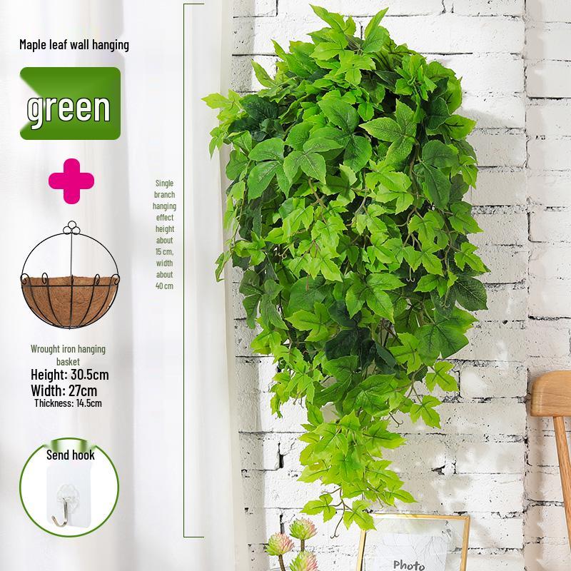 Artificial Rose Vine Wall Hanging for Living Room Decoration