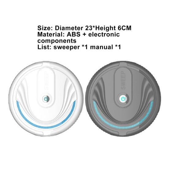Cleaning Robot Electric Mini Smart Vacuum Automatic Induction Cleaner Sweeper Machine for Home