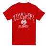 Star Trek Alumni 100% Baumwolle T-Shirt Herren Tops S-2XL, Rot