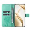 For Honor 200 5G Phone Case with Stand Cat Tree Pattern Leather Wallet Mobile Cover