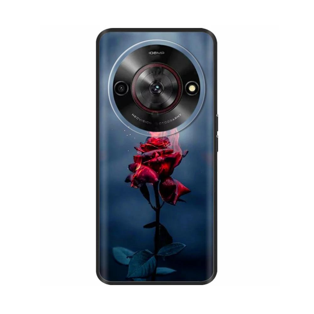 Painted Cover For ZTE Blade A75 5G Case Soft Silicone Fundas Shockproof Shell Back Cover For ZTE Blade A75 5G 4G Cases Bumper