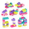 A Variety Of Diy Large Particles Assembled Soft Rubber Building Blocks Bite Boiled Baby Early Education Science And Education Toys