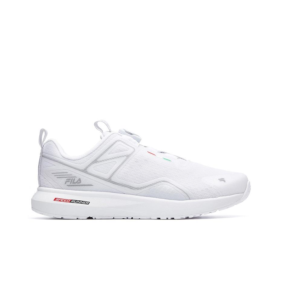 Fila Heritage Fabric Sports Comfortable Breathable Low-Top Lifestyle Shoes Women Sneaker White A12W022207FWT