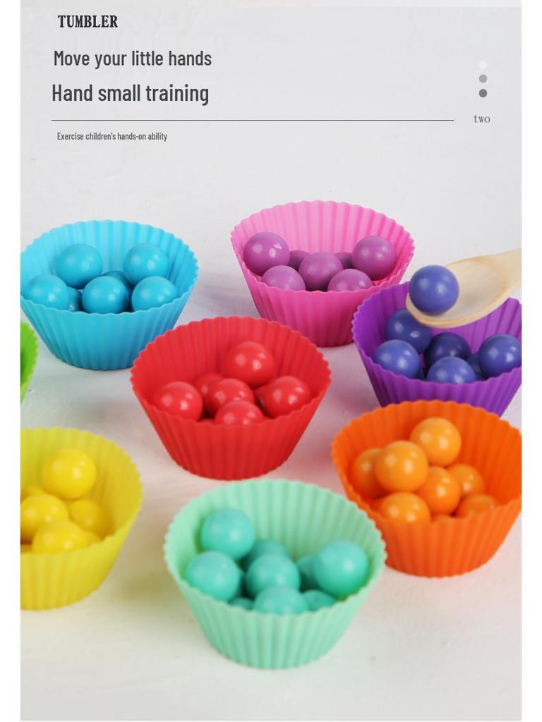 Zwei-in-Eins Holzrettich-Memory- & Stäbchenspiel für Kinder