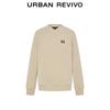 UR Men's Solid Color Fleece-Lined Pullover Sweatshirt