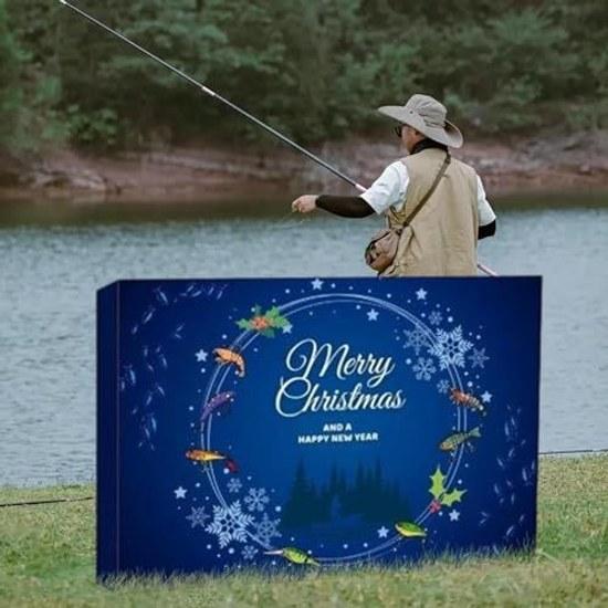 Fishing Christmas Calendar 2025 Gear 24-Day Advent Lure Set Portable Tackle Box Sea Bass Trout Adult Men Shore Gift