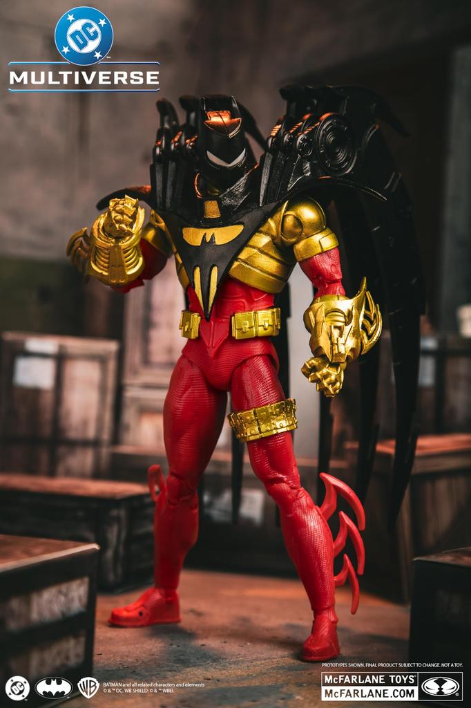 McFarlane DC Multiverse Azrael Batman Action Figure Toys- (Knightquest) 7-inch