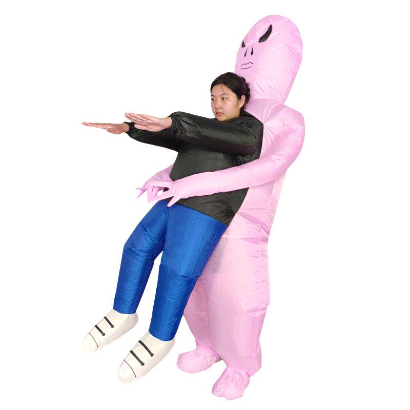 Costume gonfiabile da alieno per Halloween e scherzi Cosplay