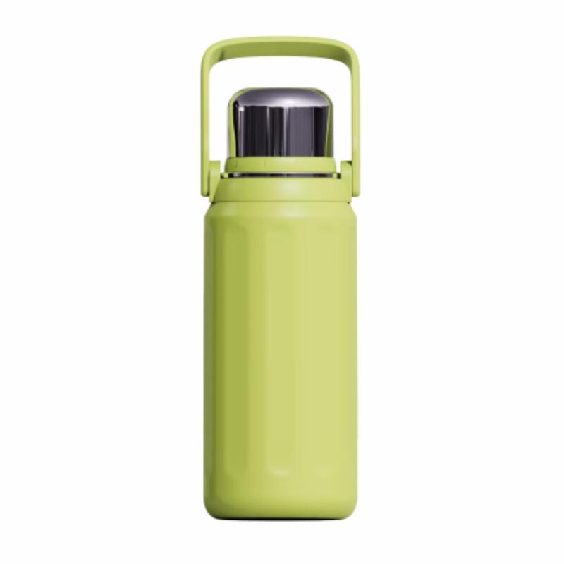 OLOEY Double Lid 316 Stainless Steel Portable Water Bottle