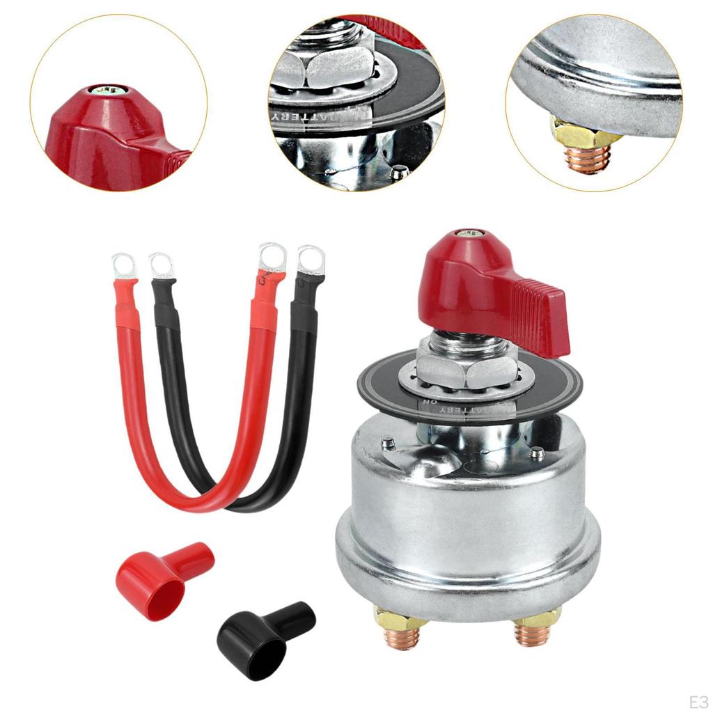 Battery Disconnect Switch 12-48V Isolator Professional for ATV