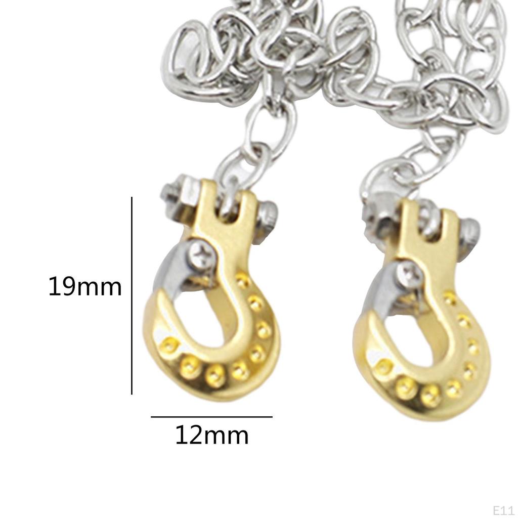 Chain with Hook for 1:10 RC Car Trailer Decoration