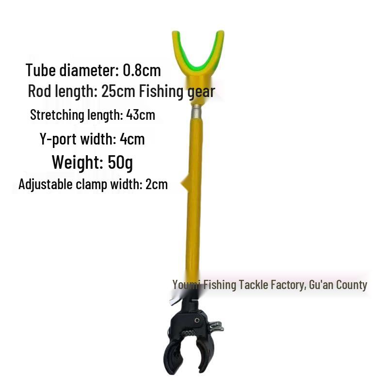 Aluminum Alloy Fishing Rod Holder - Universal Outdoor Rod Stand