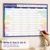 Multicolor Layout 2027 Wall Calendar Paper Annual Planning Chart  Home Office Planning