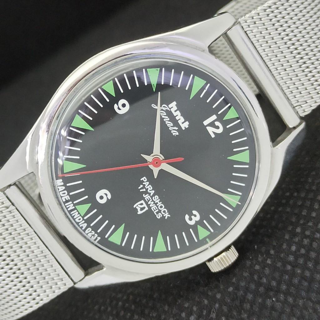 

USED HMT JANATA INDIAN MENS MECHANICAL WATCH a292642-1 Sku551d-a292642