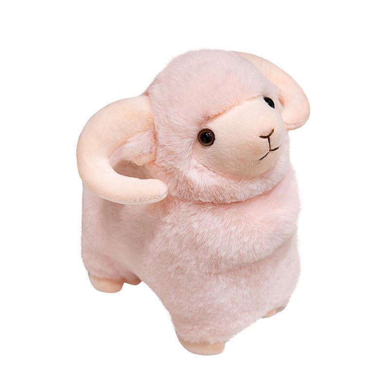 Plush Sheep Toy For Kids Cute Animal Stuffed Pillow Girls Gift