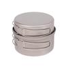 Belmont Pot BM-581 Titanium Trail Cooker 1000 (with Case), Made in Tsubamesanjo, Silver, 1 L
