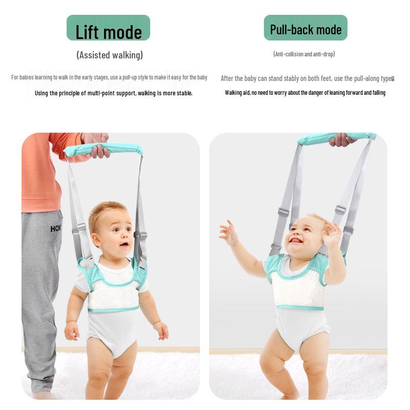 Breathable Anti-Fall Baby Walker & Lumbar Support Leash for Toddlers