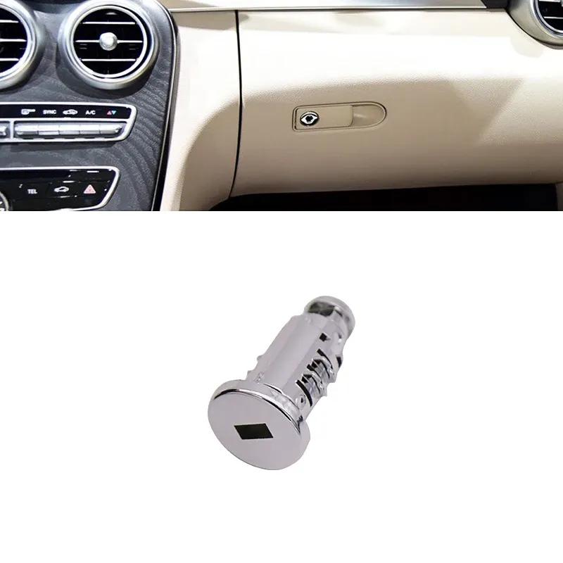 Universal Dashboard Glove box Lid Cover Switch Toolbox Lock Cylinder Replacement For Mercedes Benz A B C E S GLK GL ML All Class