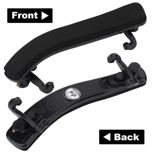 Violin Shoulder Rest Stand, Adjustable Fit, Instrument Part for 3/4 and 4/4 Violins