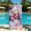 Honkai Star Rail Sparxie Handtuch Für Camping im Freien Strandhandtuch Super Saugfähig Schnelltrocknend Sommerhandtuch