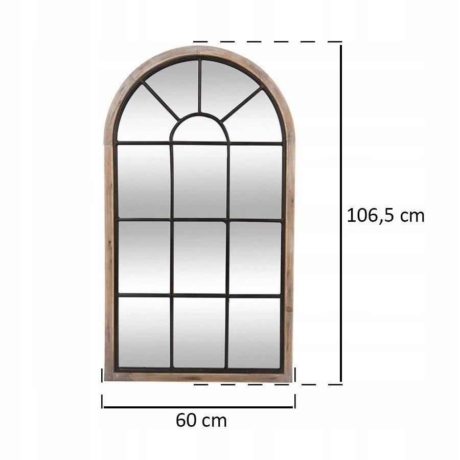 Atmosphera Zoe wall mirror arch shape natural