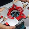 Wood Trimmer Router Base Aluminum Alloy Compact Router Base and Slotting Bracket for 69mm Inner Diameter Routers