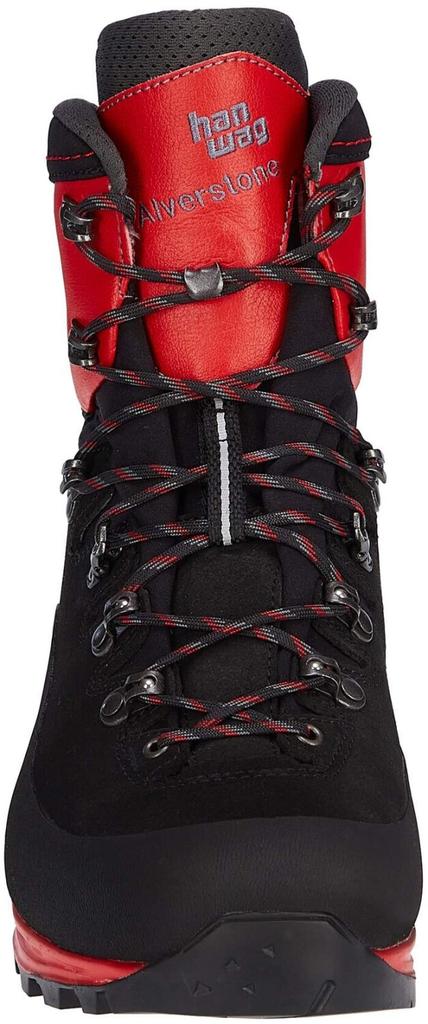 Hiking Shoes Hanwag Alverstone II GTX Black/red