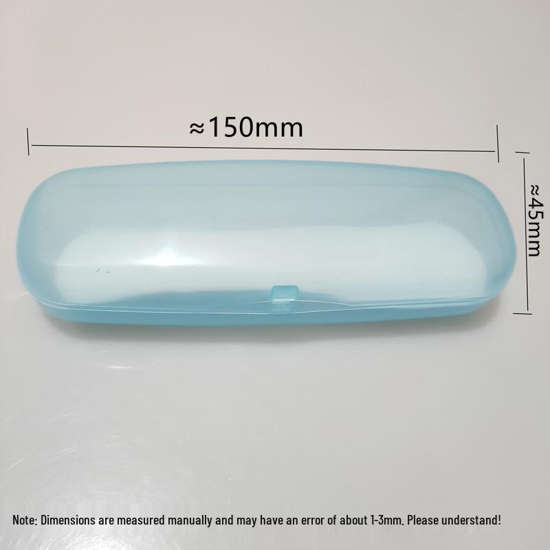 Portable Compact Retro Folding Eyeglasses Case with Belt Attachment