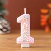 Macaron Foam Ball Birthday Candle for Kids' Cake Party Decoration