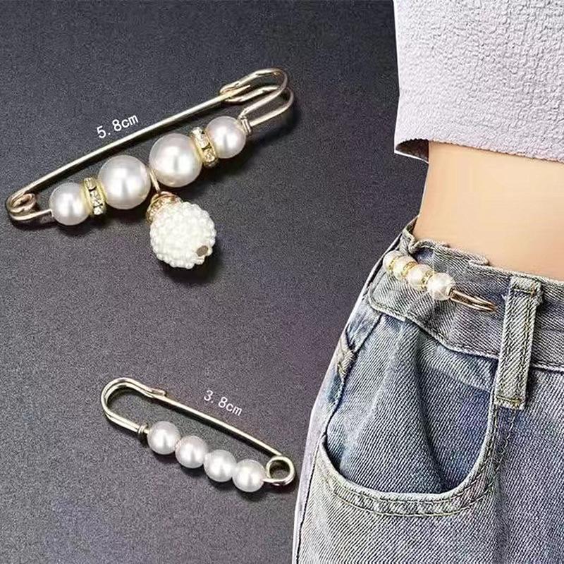 

Набор регулируемых булавок для пояса, для фиксации одежды и юбок, предотвращения скольжения и провисания, для украшения одежды и аксессуаров