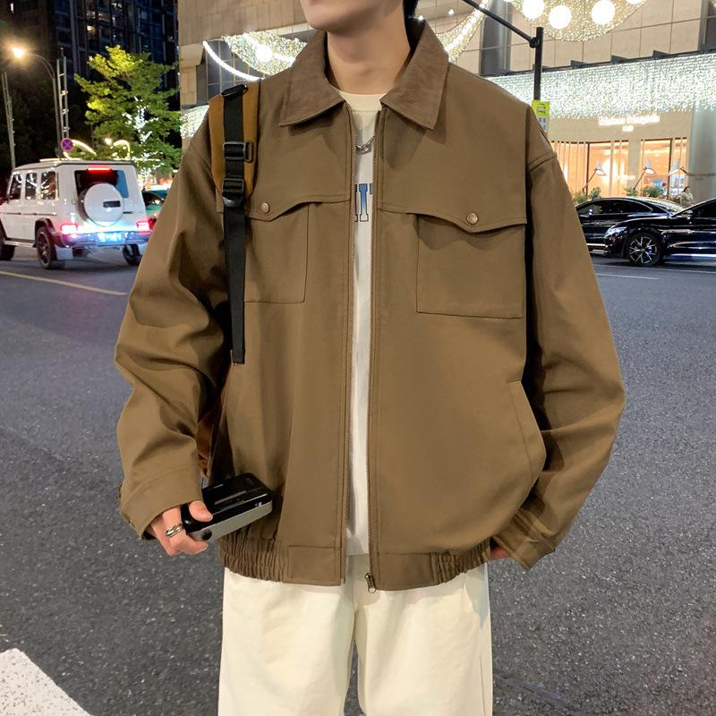 2026 Men's Spring Fashion Loose Lapel Jacket