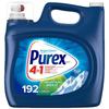 Liquid Laundry Detergent Mountain Breeze 250oz 192 Loads Heavy Duty Stain Removal Fresh Outdoor Scent All Purpose Clean