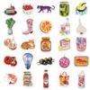 10/30/50pcs Mediterranean Tomato Graffiti Stickers Vintage Watercolor Art Aesthetic Decals Luggage Laptop Phone Sticker Toy Gift
