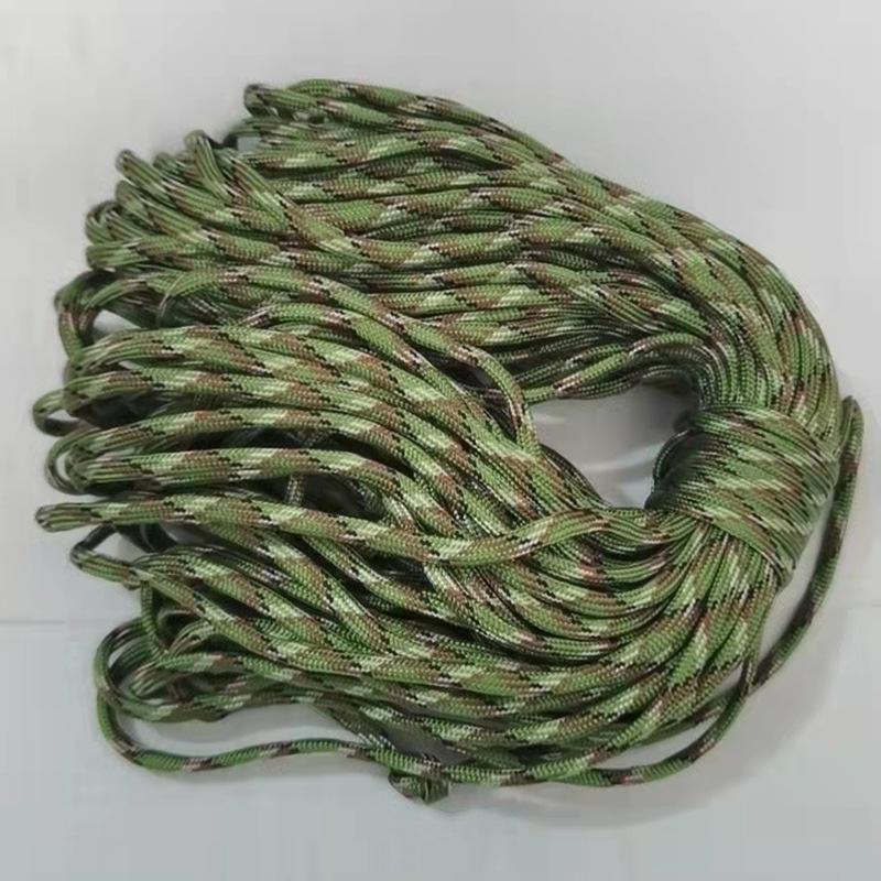 7-core 4mm Umbrella Rope Outdoor Multifunctional Mountaineering Parachute Equipment Safety Rope 31 Meter Umbrella