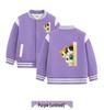 Kids' Autumn/Winter Velvet Baseball Jacket: 2026 New Casual Outerwear for Boys & Girls