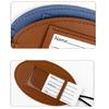 PU Baggage Label with Adjustable Elastic Cord Quickly Identify Your Baggage