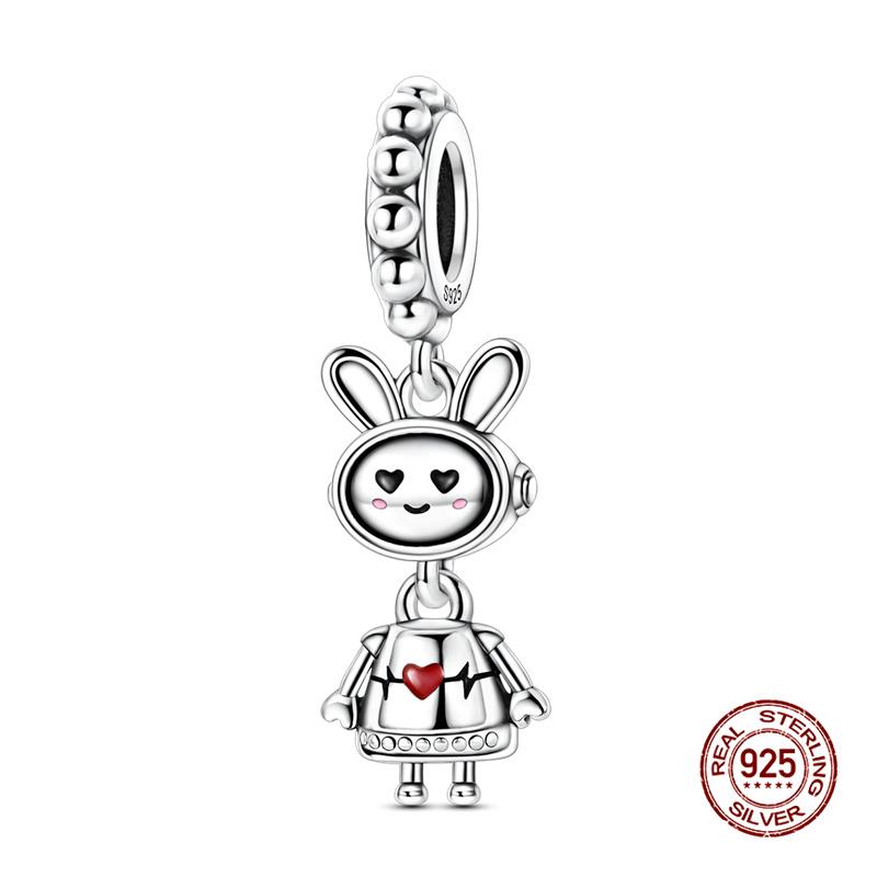 Charmuri Cupru Cuplu Căsătorit Charmuri Pandantive Mărgele Se Potrivește 3Mm Brățară Colier Original Femei Bricolaj Bijuterii Fine Cadouri