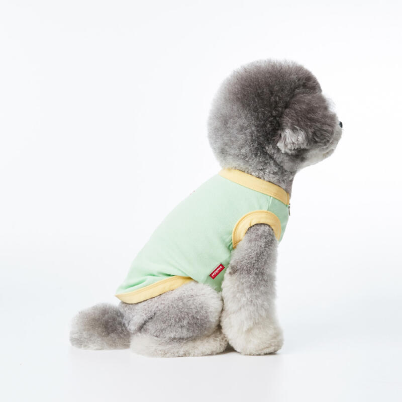 ORIGINAL VOLUME LOGO SLEEVELESS ZIPUP-MELON M