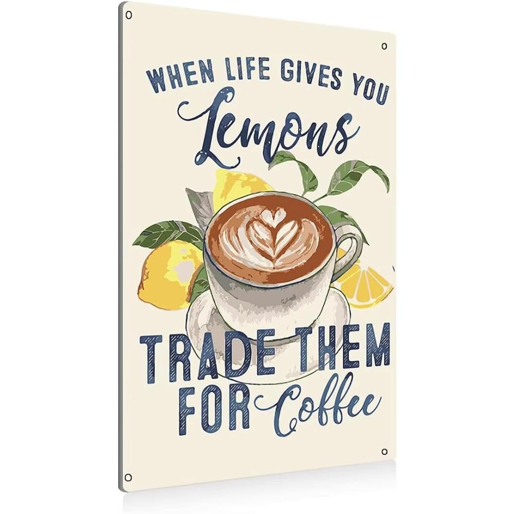 Vintage Stay Positive Skull Sign Metal Tin Sign Wall Décor Funny Retro Sign for Home Bedroom Halloween Decor Gift for Friends