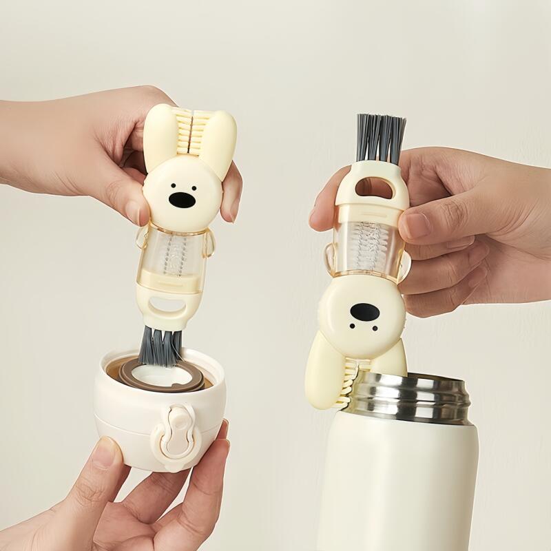 4-in-1 Tumbler Cleaning Brush Multipurpose Thermos Cup Cleaning Brush