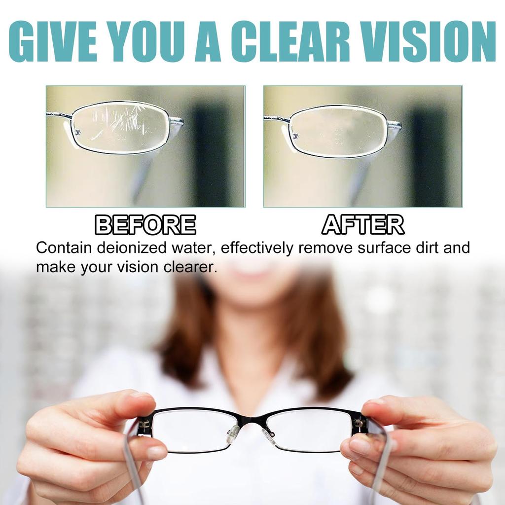 100ml Eyeglass Lens Scratch Removal Spray Sunglasses Scratch Remover Glasses Lens Scratch Remover Glasses Repair Liquid Spray
