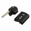 Guscio Chiave Auto a 3 Pulsanti Accessori Guscio Chiave Auto Alta Qualità Parti per Mazda